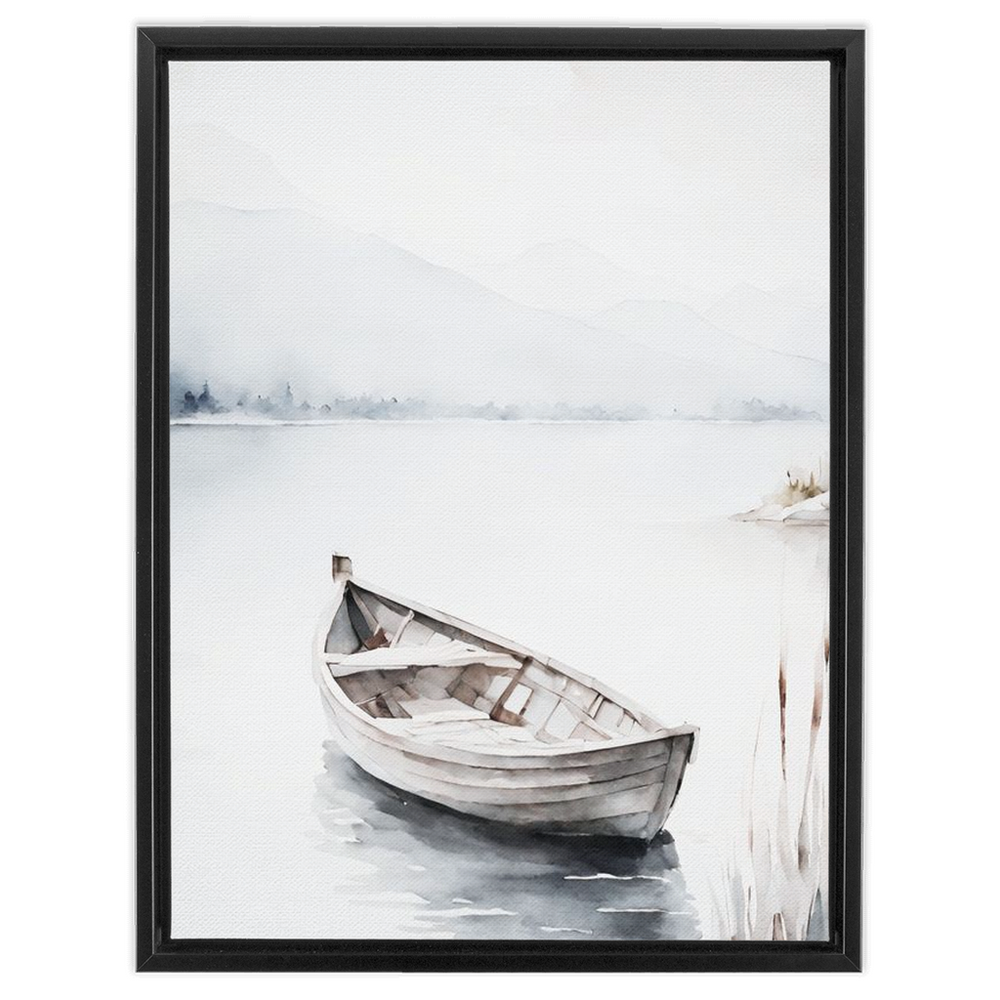 "Fishing Boat" Canvas Framed