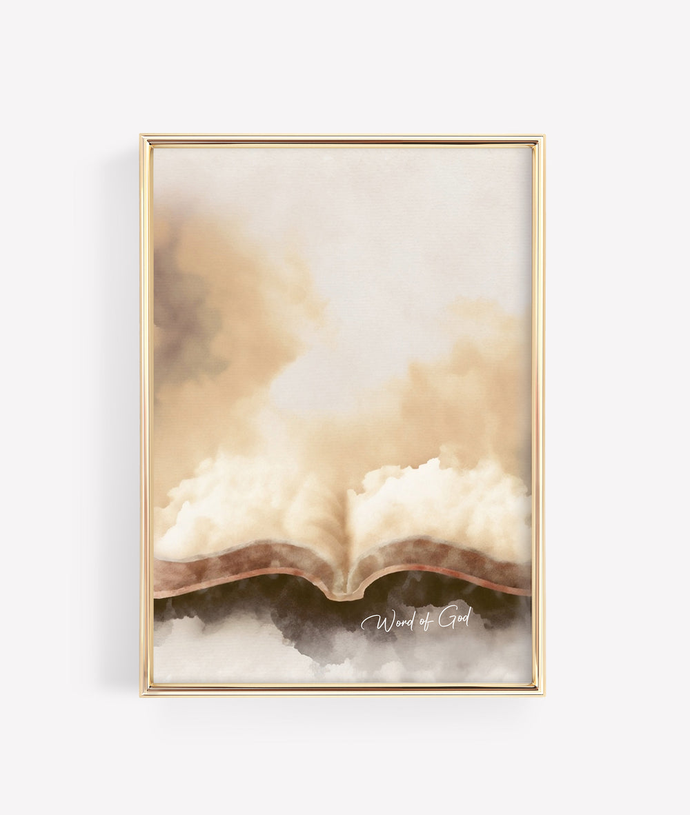 "Wolken Bibel" Digitales Bild